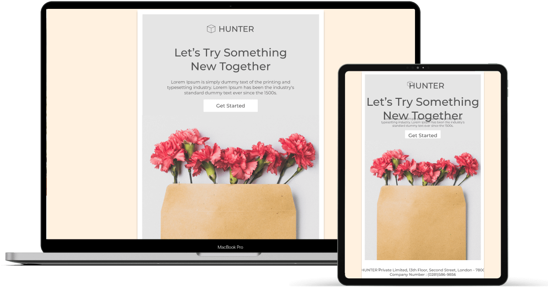 3 Image Get Started Email