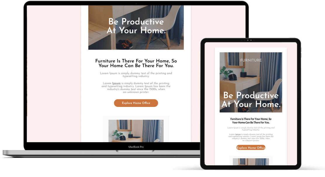 3 Image Product Promotion Email