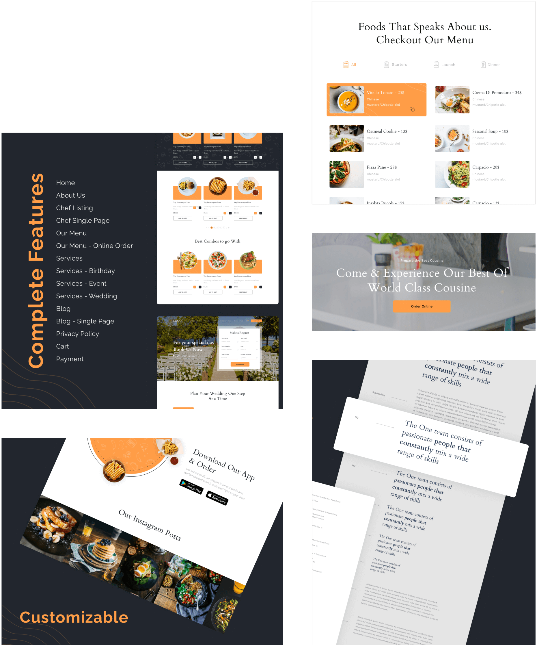 Image 3 Restaurant Theme