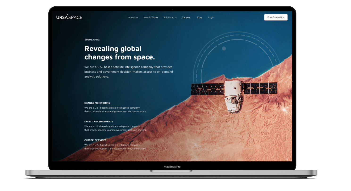 3 Image Ursa Space