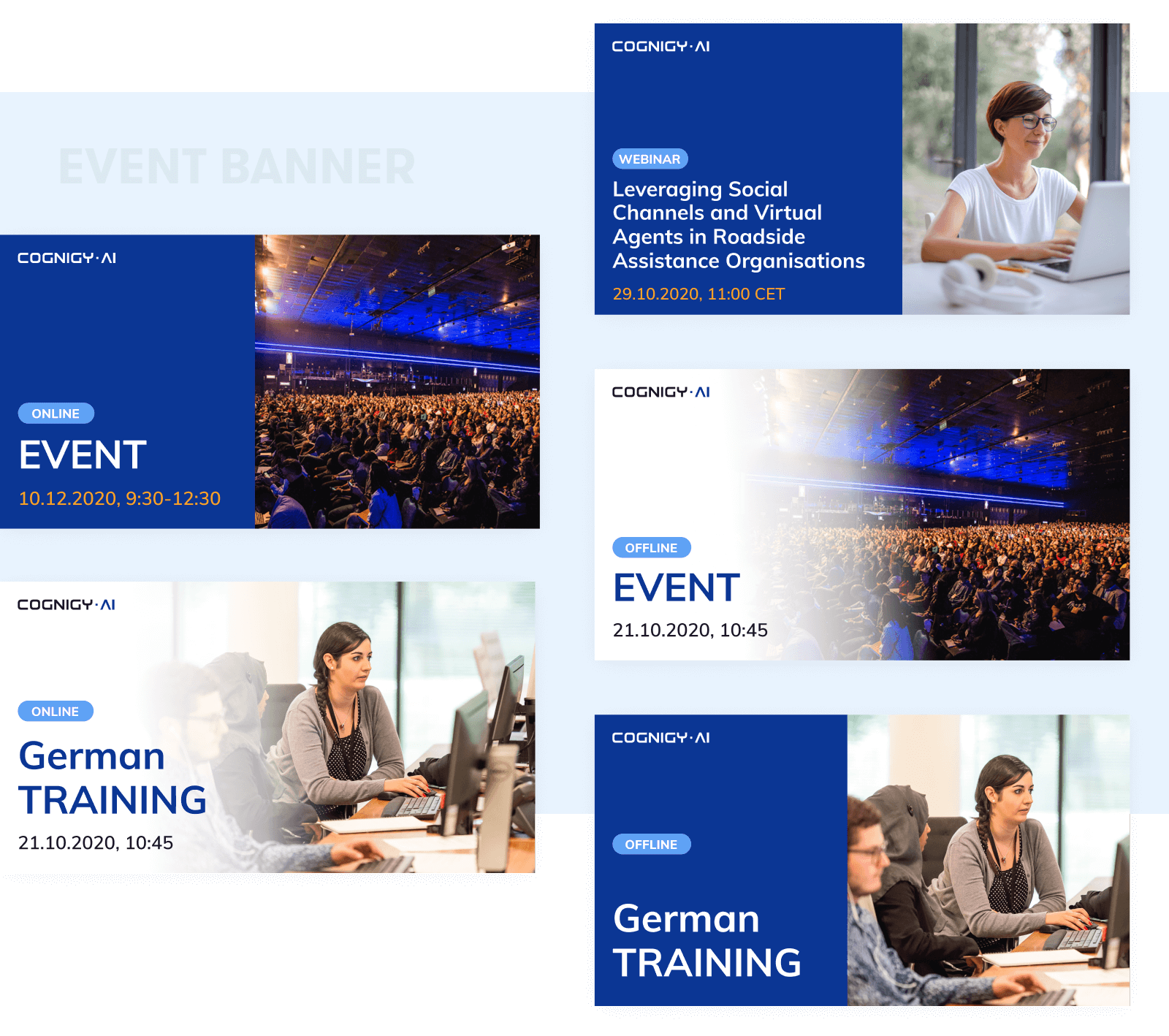 Banners - Cognigy  | Website Design and Development by wowdesign