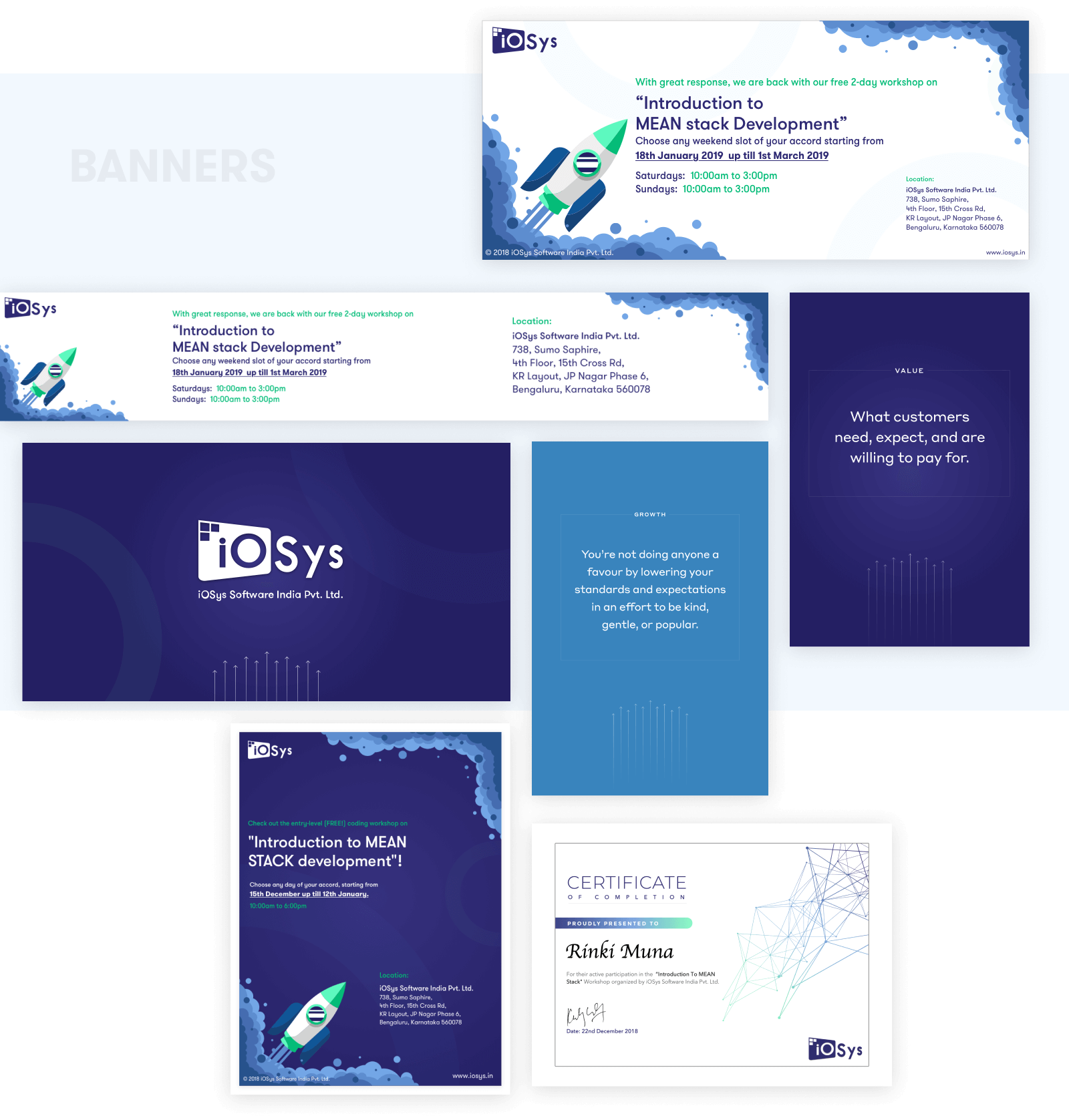 Banners - iOSys Design and development by wowdesign