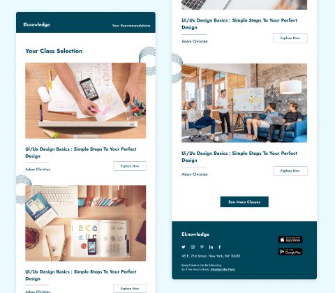 New Online Cources Email