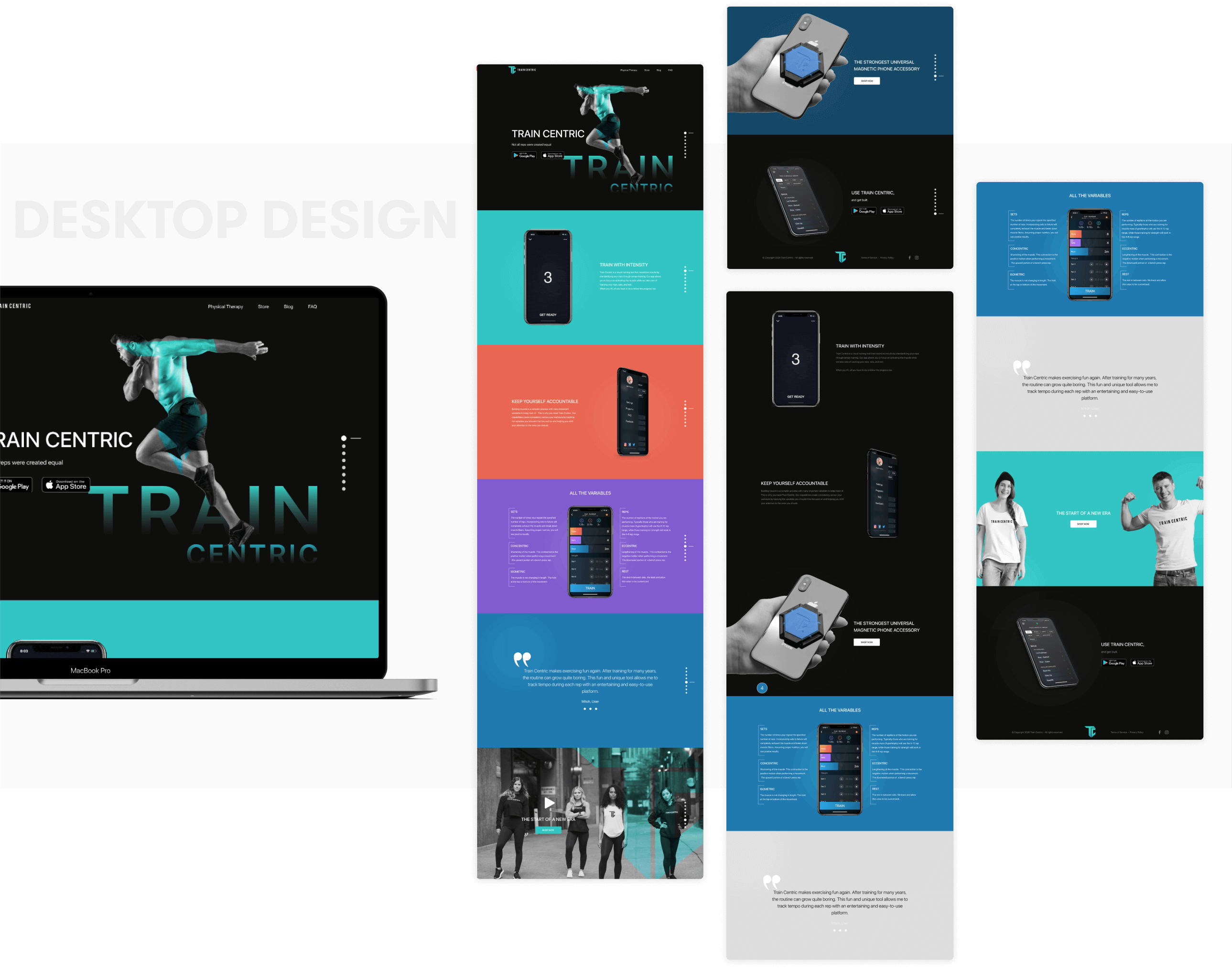 Train Centric  Desktop | Design and development by wowdesign